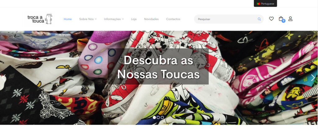 Loja Online Troca a Touca