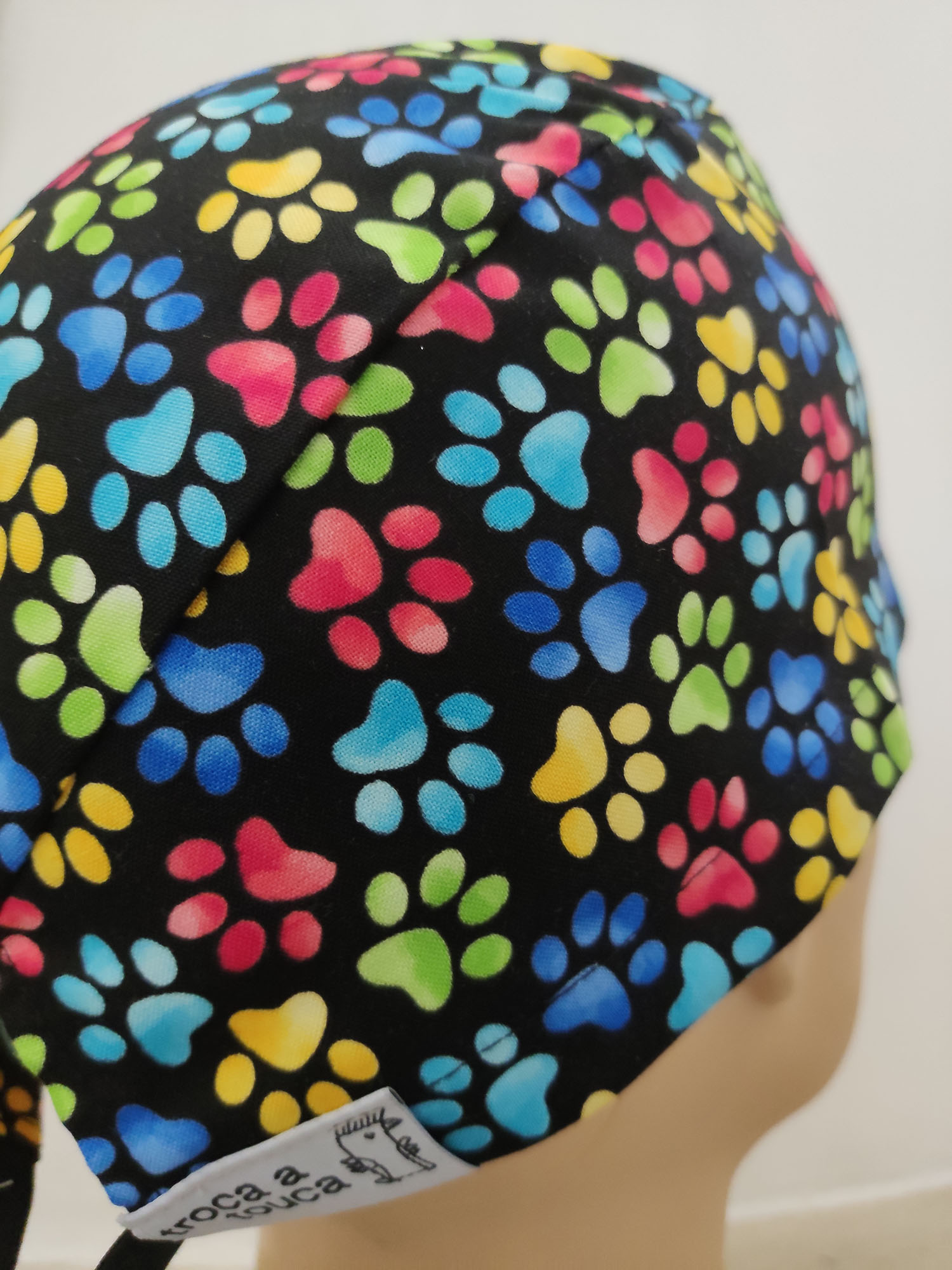 FANIMAIS05 Touca fita animais Patas