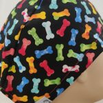 Touca fita animais Ossos coloridos