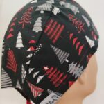 Touca fita Natal. Árvores de Natal.