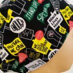 Touca elástico motivacionais. Black Lives Matters!!!!