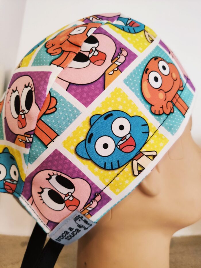 Touca fita cartoons. O Incrível Mundo de Gumball.