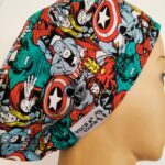 Touca elástico super-heróis. Marvel.