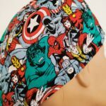 Touca fita super-heróis. Marvel.