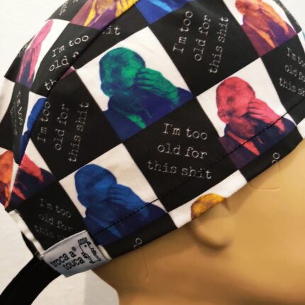 Touca fita motivacionais. I´m too old for this S#*T.