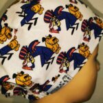 Touca cirúrgica cartoons elástico. Wacky Races.