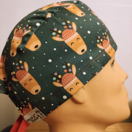 Touca cirúrgica Natal fita.