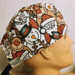 Touca cirúrgica Natal fita.