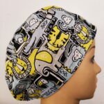 Touca cirúrgica animais elástico.