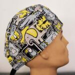 Touca cirúrgica animais fita.