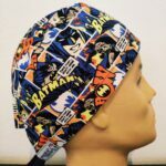 Touca cirúrgica super-heróis fita. Batman.