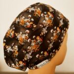 Touca cirúrgica Halloween elástico.