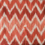 Individual resinado com vermelho.